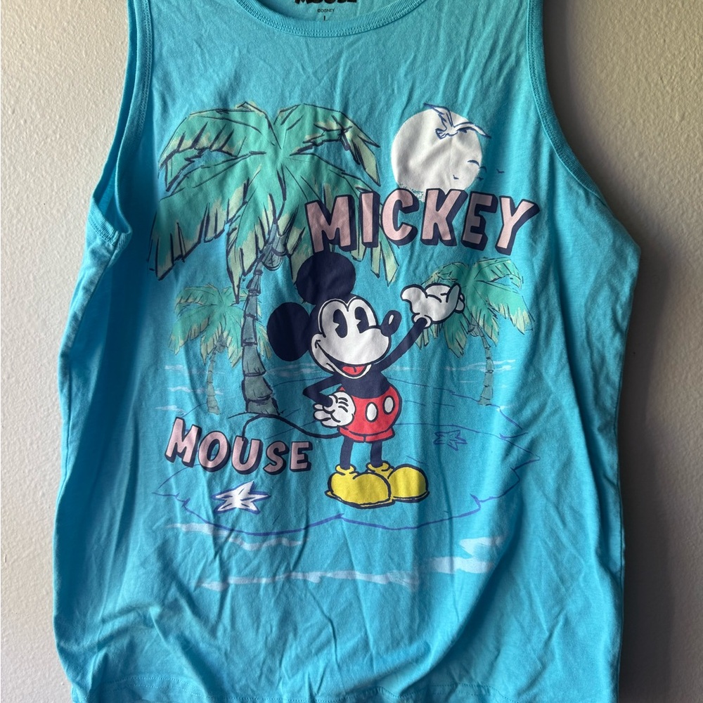 Disney Turquoise Mickey Mouse Tank